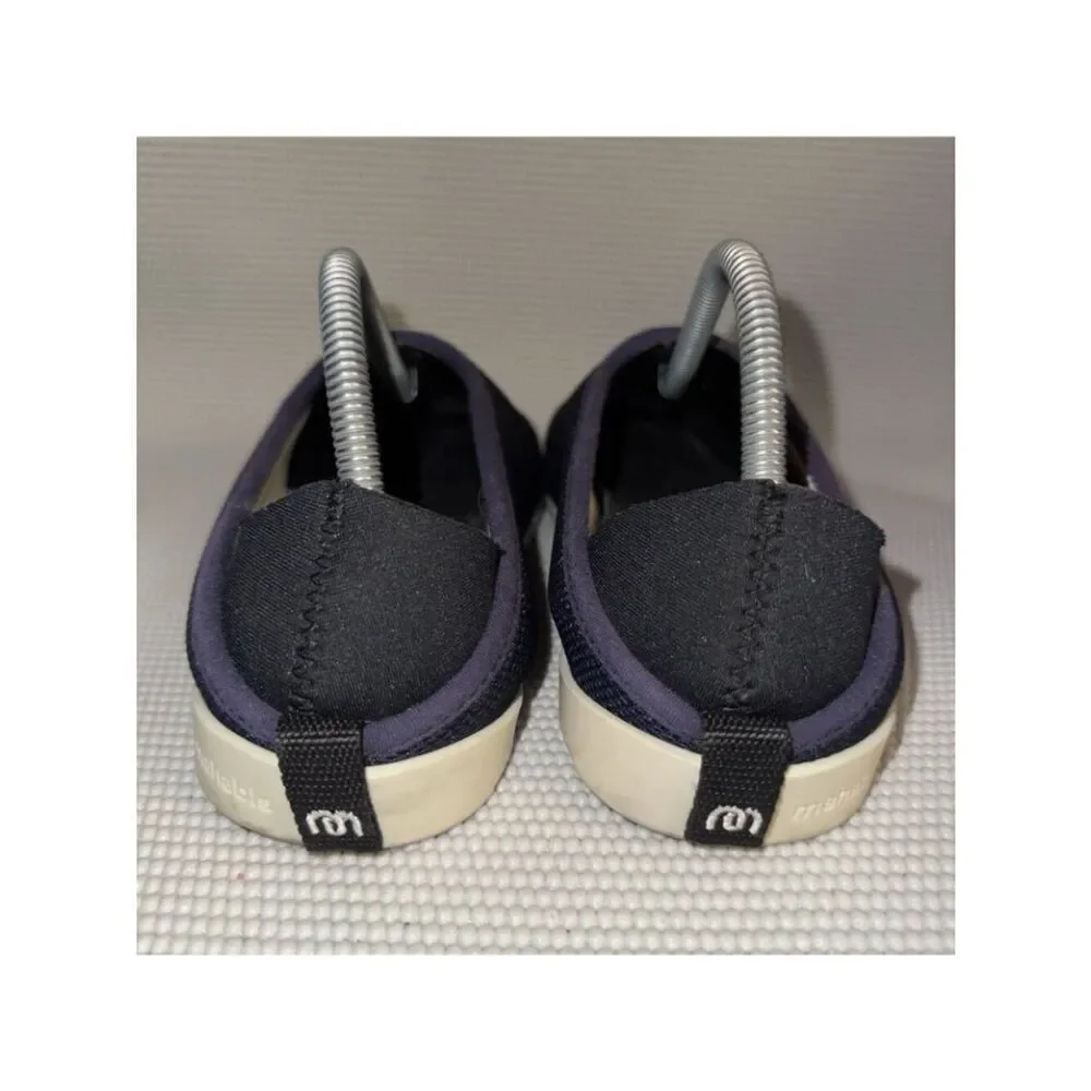 Mahabis Summer Slippers House Shoes Removeable Soles Navy Blue Mens Size 41 (8)